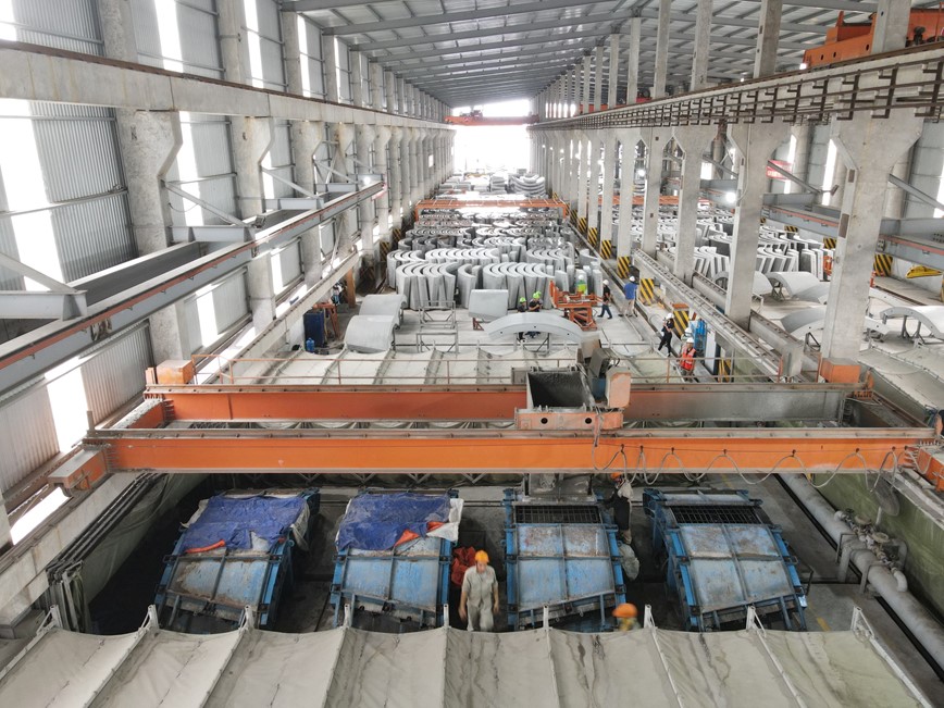 Tấm vỏ hầm Segment của Châu Âu Nam