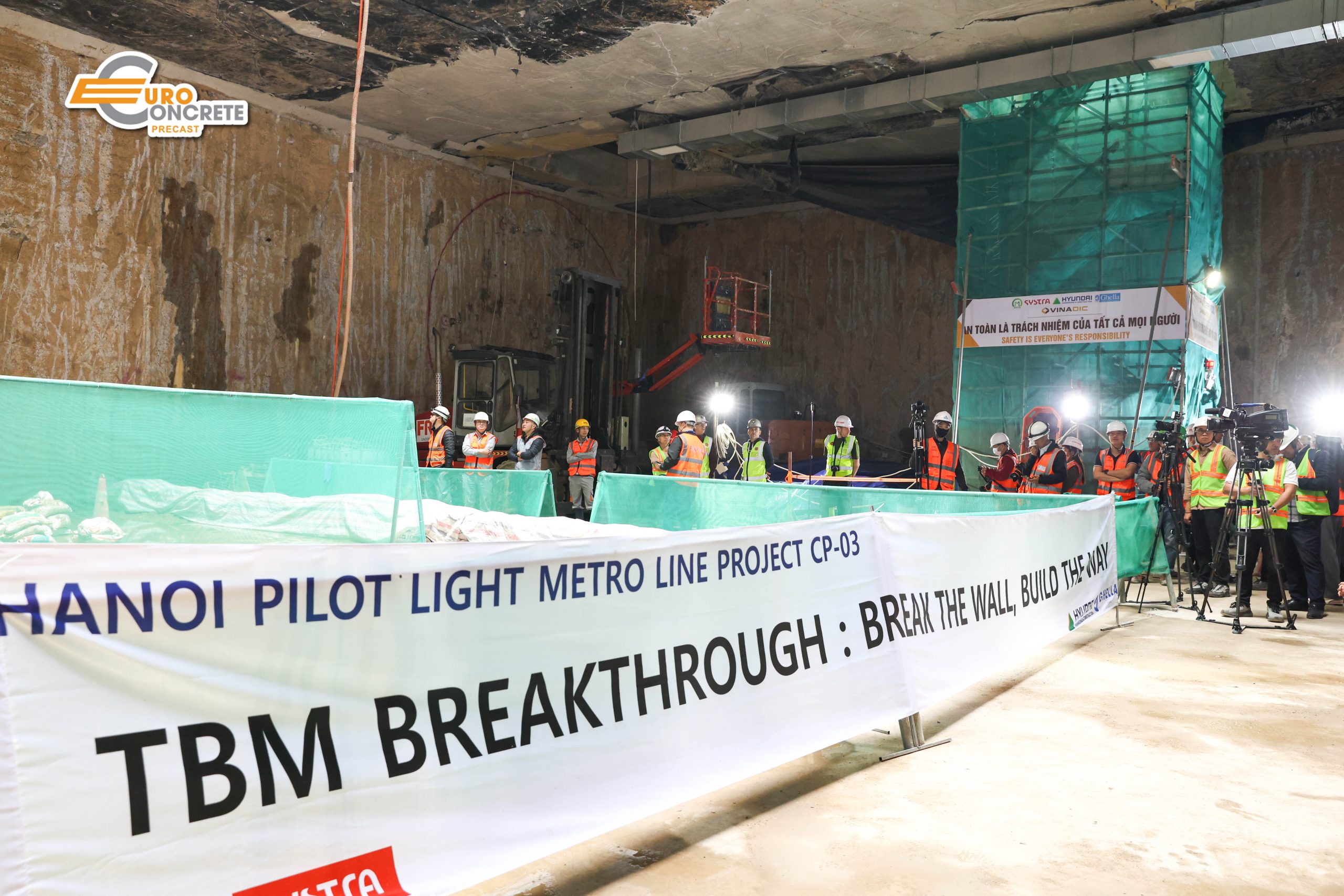 Châu Âu Nam Đồng Hành Trong Cột Mốc Quan Trọng Của Dự Án Metro Nhổn – Ga Hà Nội